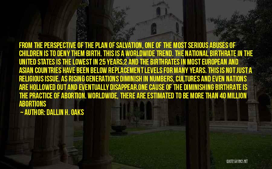 One Of Million Quotes By Dallin H. Oaks