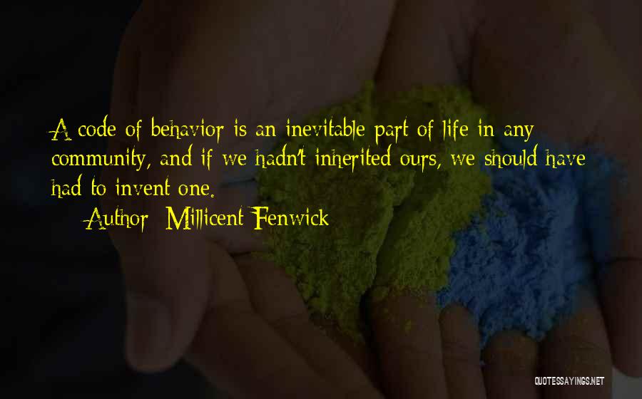 One Of Ours Quotes By Millicent Fenwick