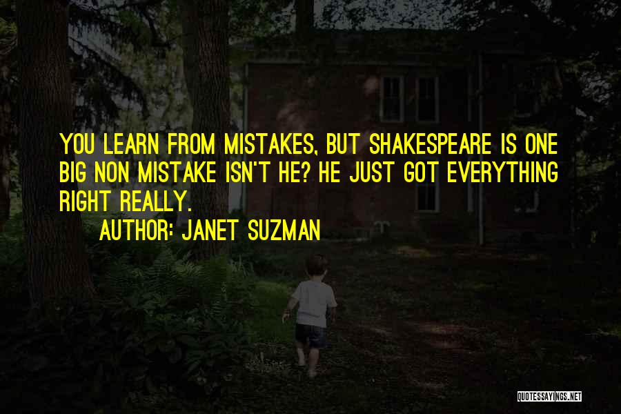 One Of Shakespeare's Best Quotes By Janet Suzman