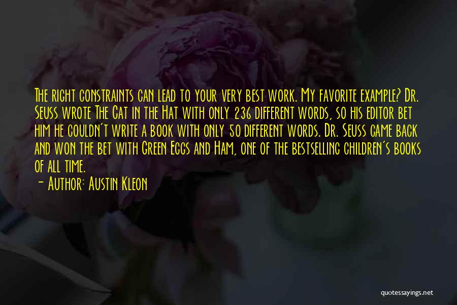 One Of The Best Quotes By Austin Kleon