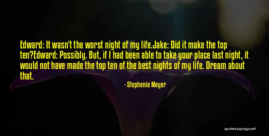 One Of The Worst Things In Life Quotes By Stephenie Meyer One Of The Worst Things In Life Quotes By Stephenie Meyer