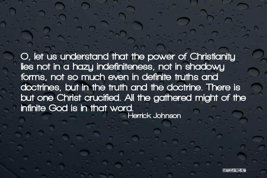 One Of Us Lying Quotes By Herrick Johnson One Of Us Lying Quotes By Herrick Johnson