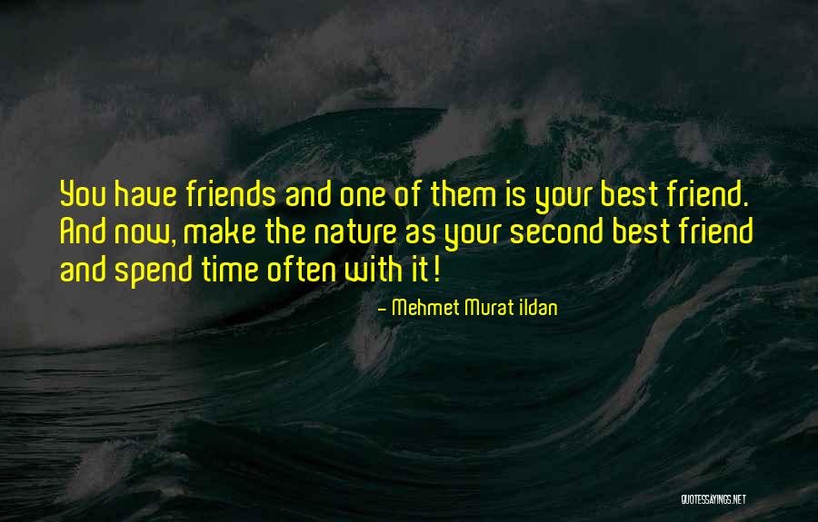 One Of Your Best Friends Quotes By Mehmet Murat Ildan