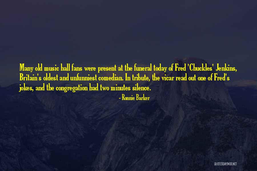 One Out Of Many Quotes By Ronnie Barker One Out Of Many Quotes By Ronnie Barker