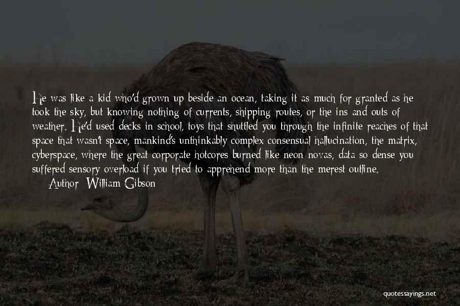 One Outs Quotes By William Gibson