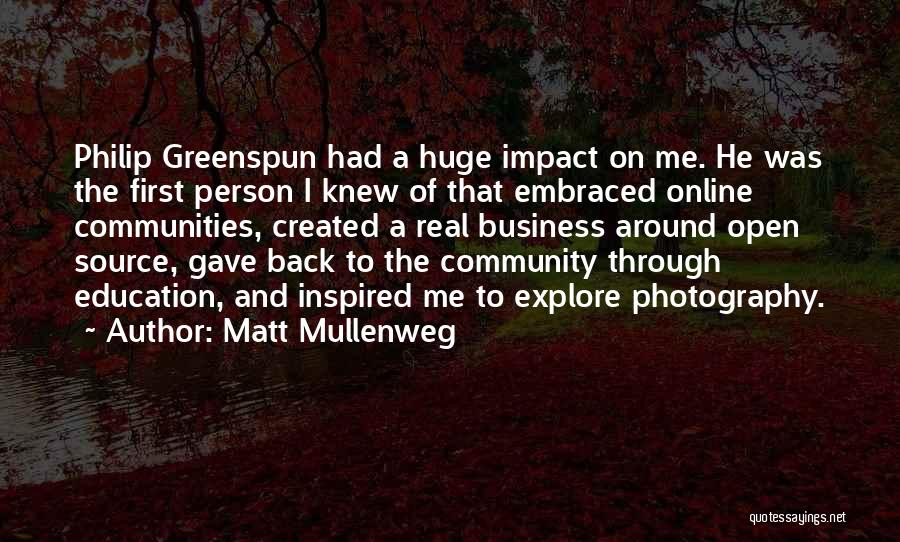 One Person's Impact Quotes By Matt Mullenweg