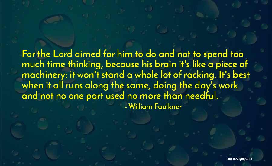 One Piece Best Quotes By William Faulkner