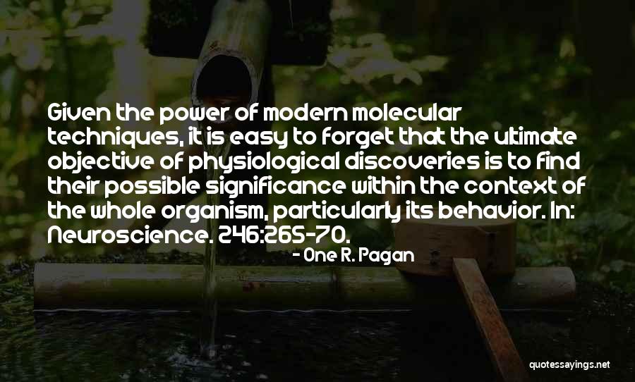One R. Pagan Quotes 590604
