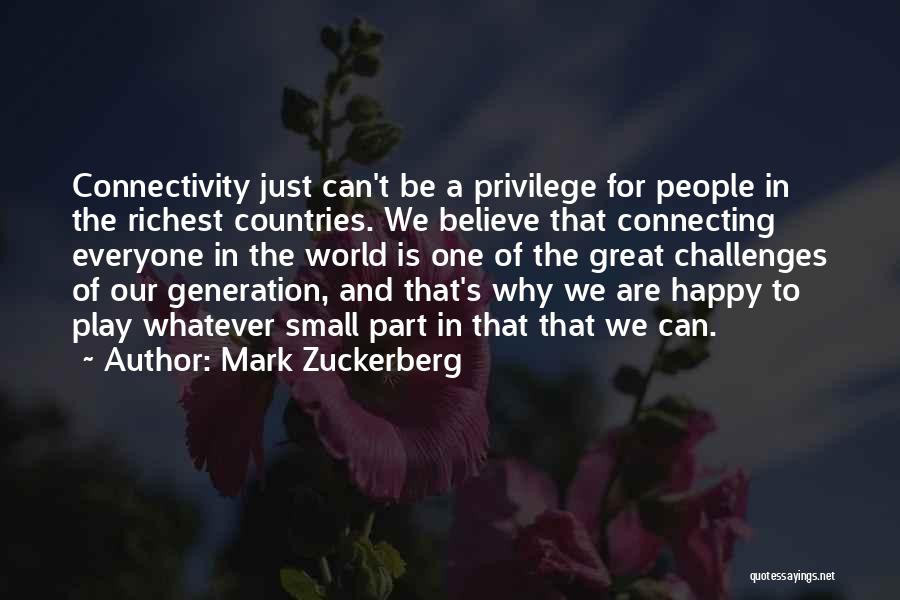 One Sarcastic Chic Quotes By Mark Zuckerberg