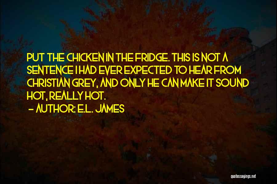 One Sentence Christian Quotes By E.L. James