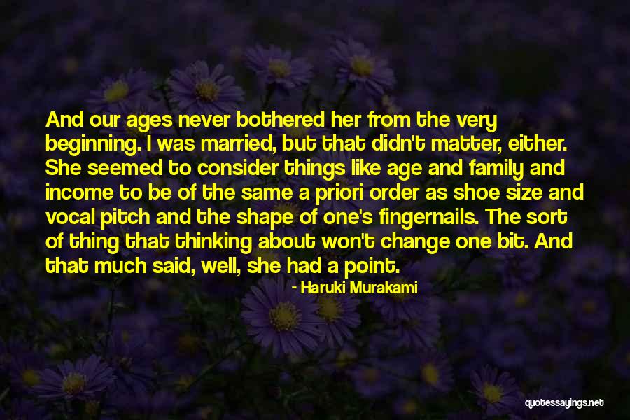 One Shoe Quotes By Haruki Murakami One Shoe Quotes By Haruki Murakami