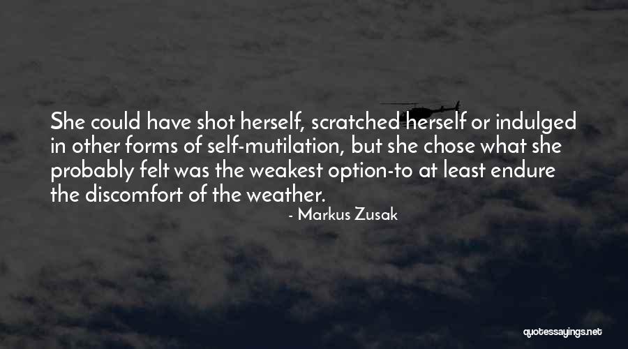 One Shot Book Quotes By Markus Zusak