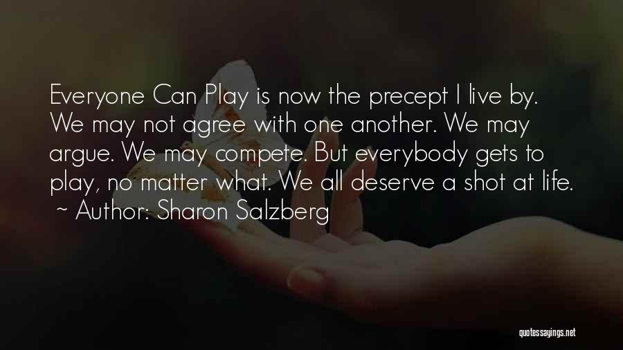 One Shot Life Quotes By Sharon Salzberg