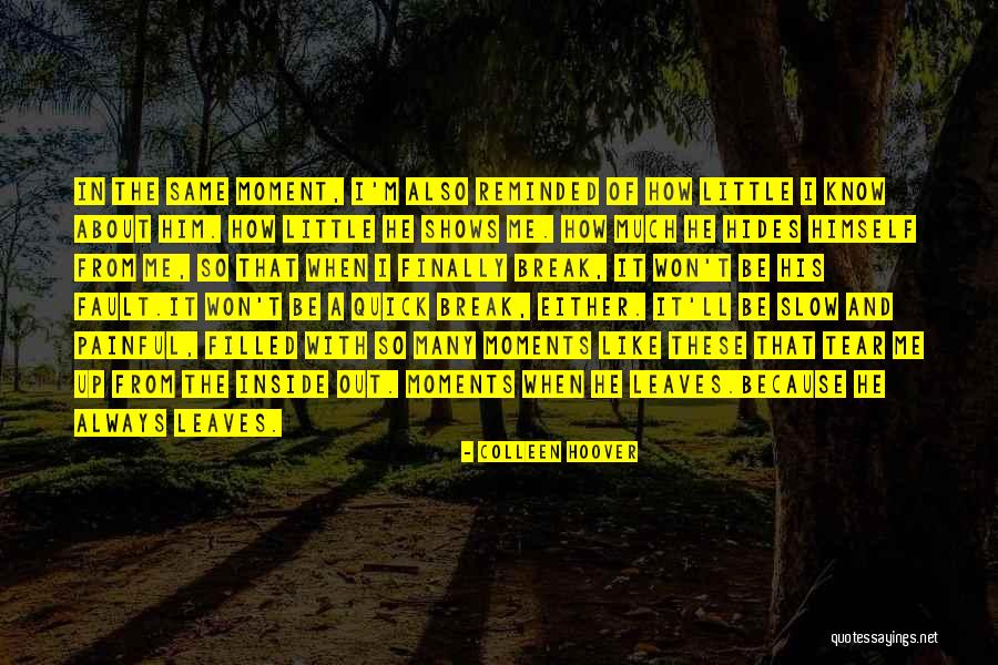 One Sided Attachment Quotes By Colleen Hoover One Sided Attachment Quotes By Colleen Hoover