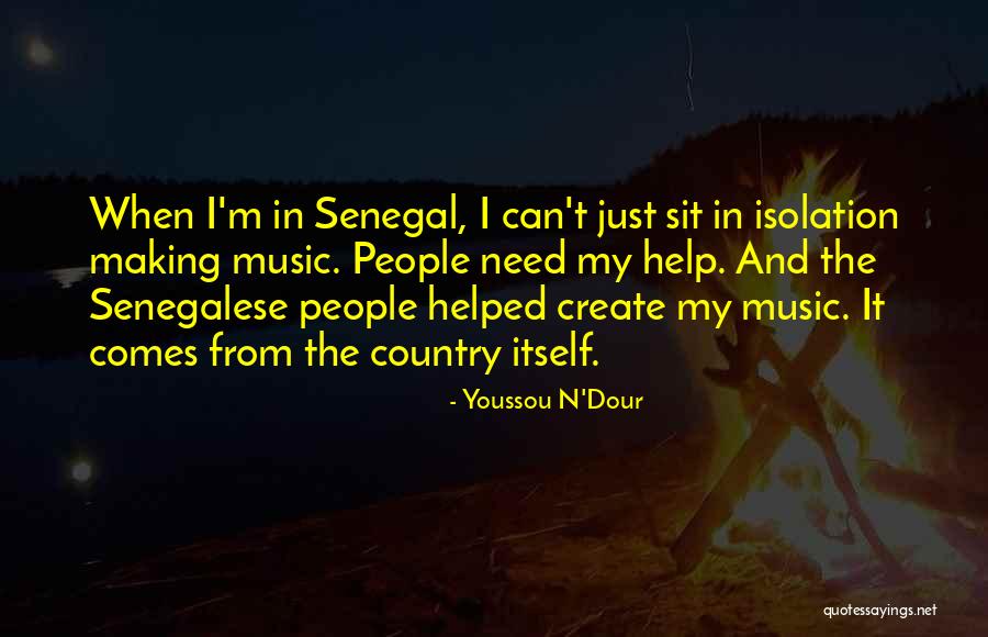 One Sided Attachment Quotes By Youssou N'Dour One Sided Attachment Quotes By Youssou N'Dour