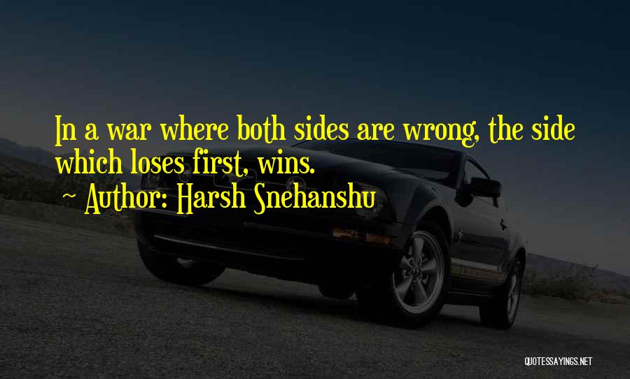 One Sided Love Quotes Quotes By Harsh Snehanshu
