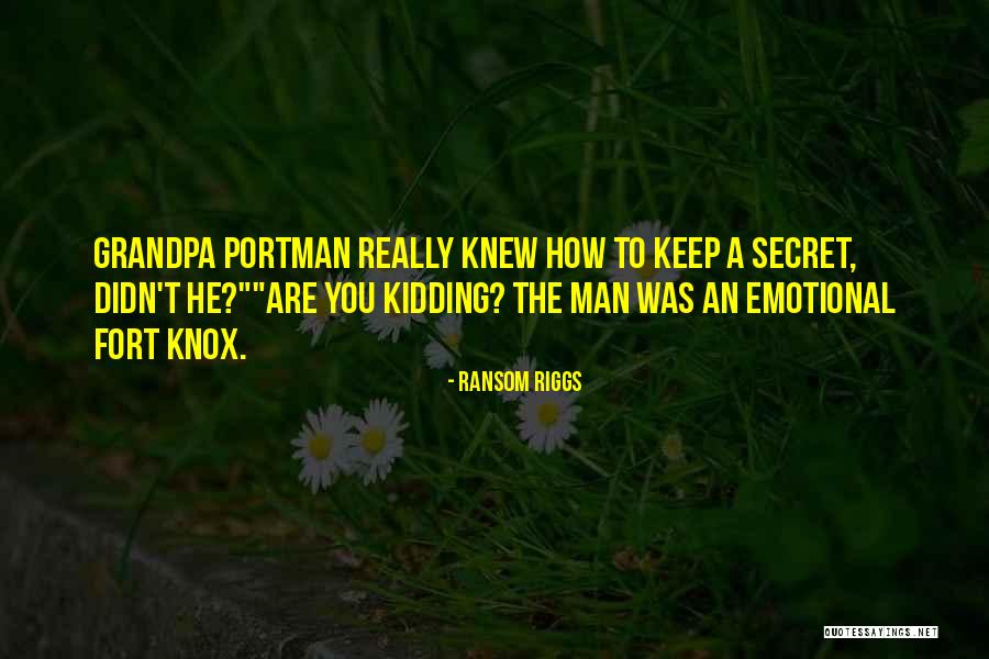 One Sided Marriage Quotes By Ransom Riggs One Sided Marriage Quotes By Ransom Riggs