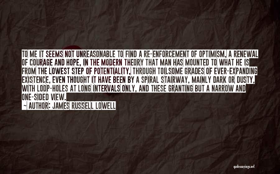 One Sided Views Quotes By James Russell Lowell