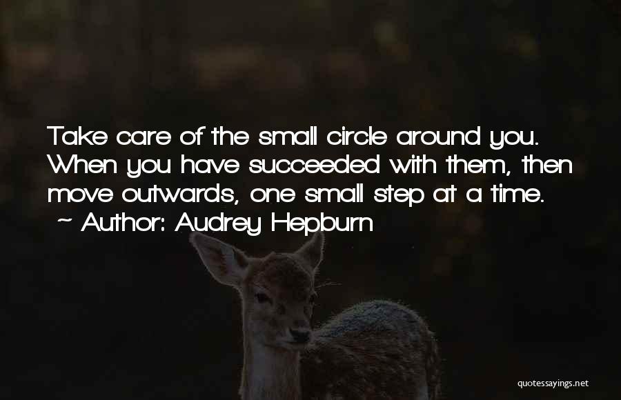 One Small Step At A Time Quotes By Audrey Hepburn