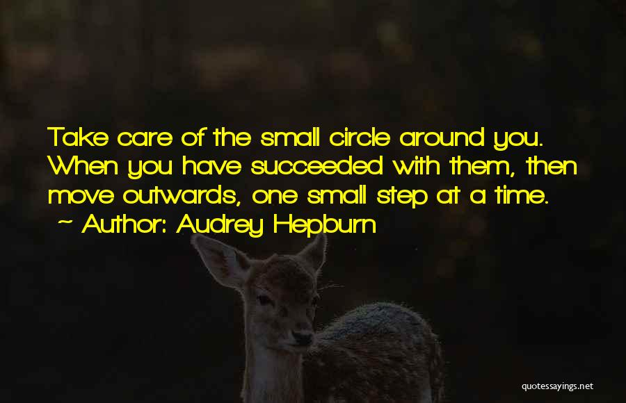 One Small Step Quotes By Audrey Hepburn