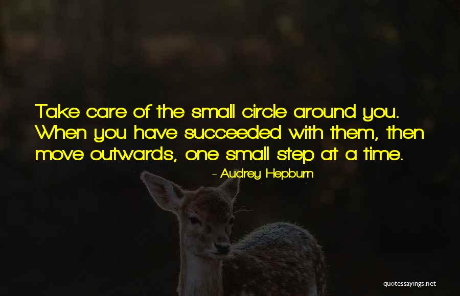 One Small Step Quotes By Audrey Hepburn