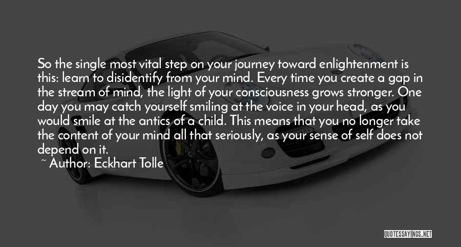 One Smile A Day Quotes By Eckhart Tolle