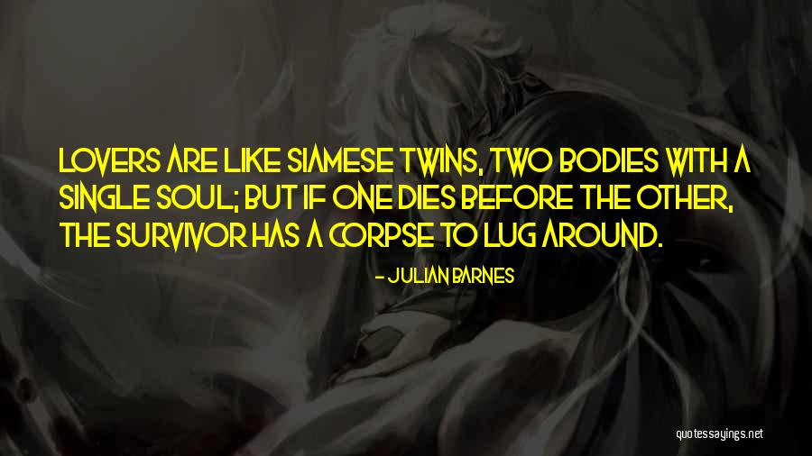 One Soul Two Bodies Quotes By Julian Barnes