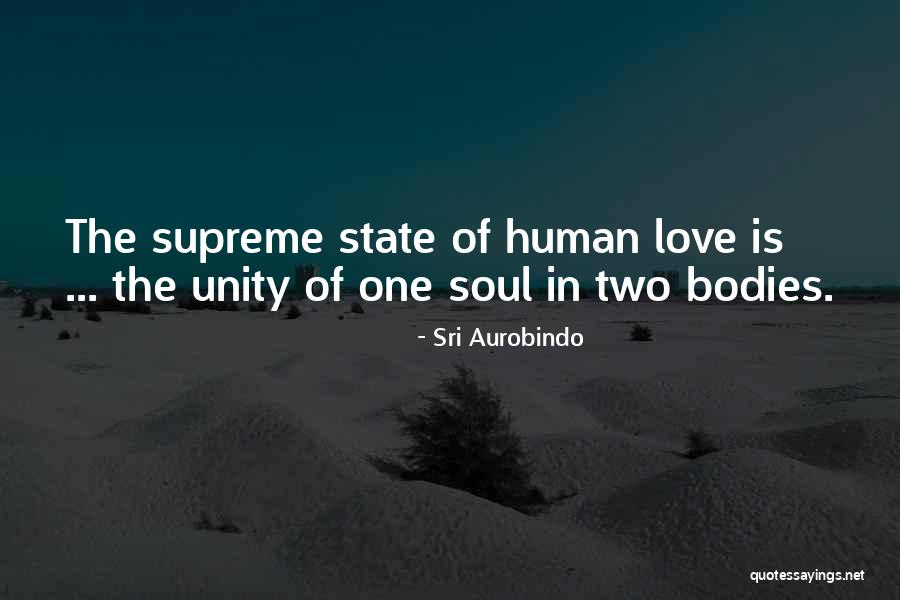 One Soul Two Bodies Quotes By Sri Aurobindo