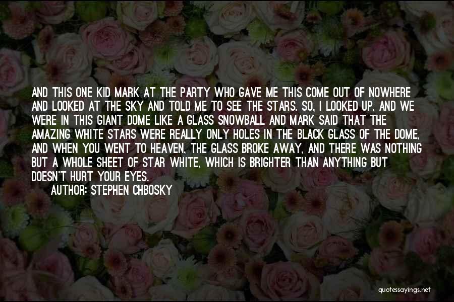 One Star In The Sky Quotes By Stephen Chbosky