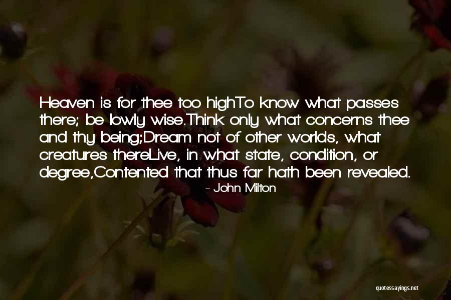 One State Many Worlds Quotes By John Milton One State Many Worlds Quotes By John Milton
