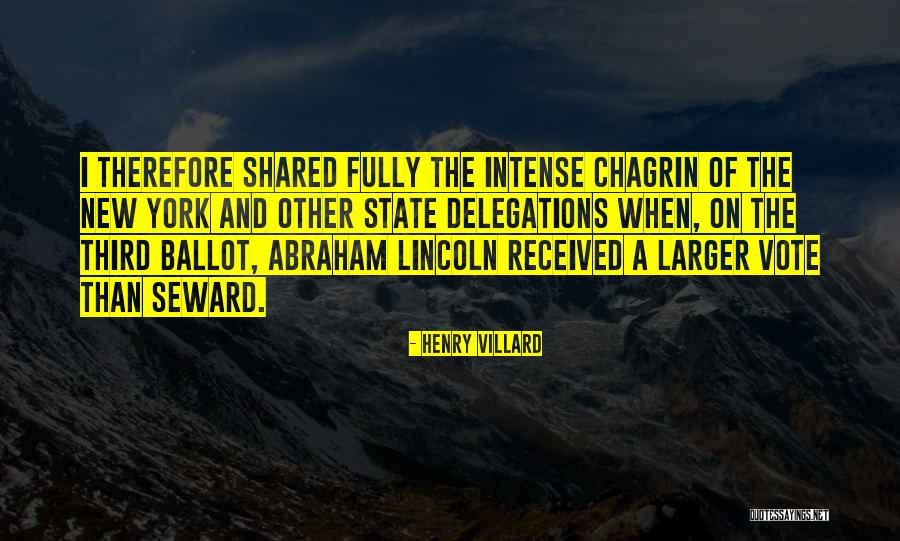 One State One Vote Quotes By Henry Villard One State One Vote Quotes By Henry Villard