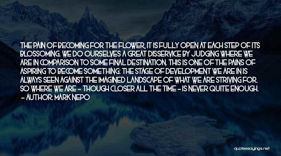 One Step At Time Quotes By Mark Nepo