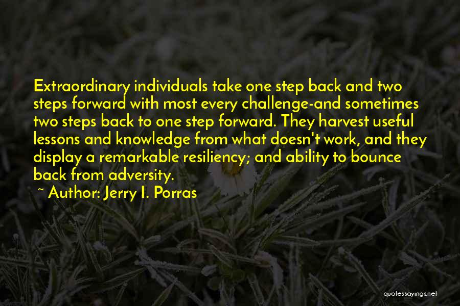 One Step Forward Two Steps Back Quotes By Jerry I. Porras