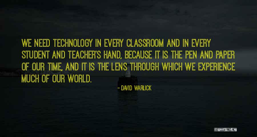 One Student At A Time Quotes By David Warlick One Student At A Time Quotes By David Warlick