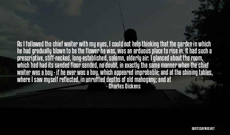 One Thing About Them Tables Quotes By Charles Dickens One Thing About Them Tables Quotes By Charles Dickens