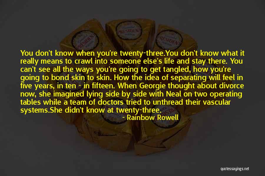 One Thing About Them Tables Quotes By Rainbow Rowell One Thing About Them Tables Quotes By Rainbow Rowell