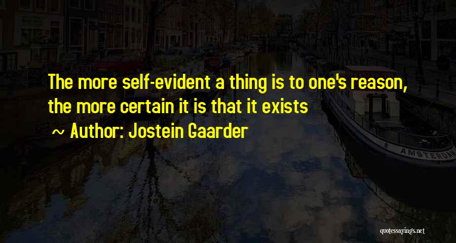 One Thing Is Certain Quotes By Jostein Gaarder