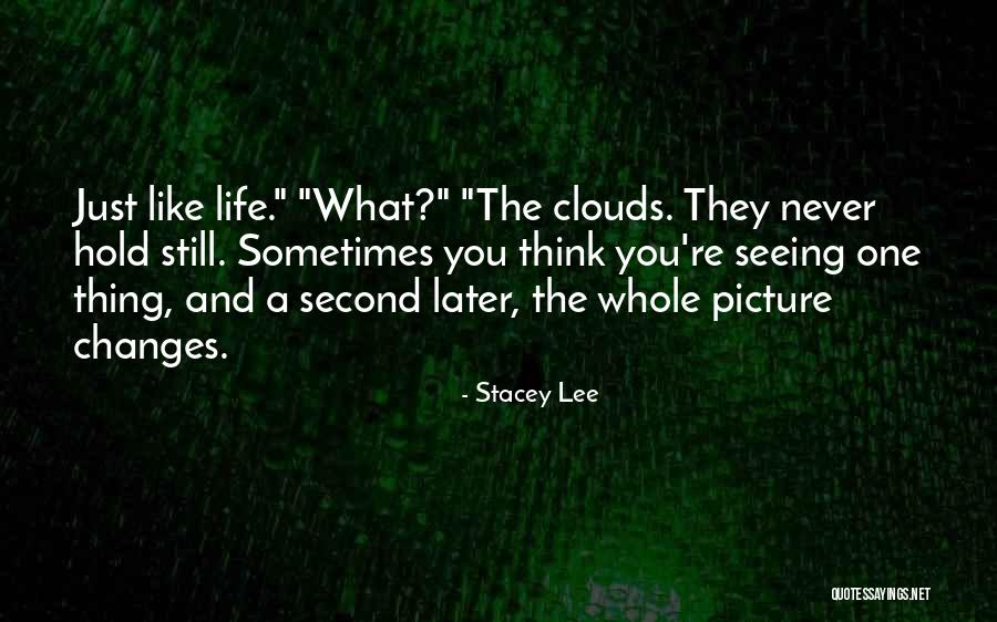 One Thing Never Changes Quotes By Stacey Lee One Thing Never Changes Quotes By Stacey Lee