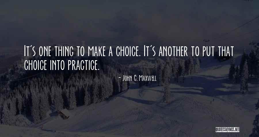 One Thing Quotes By John C. Maxwell One Thing Quotes By John C. Maxwell