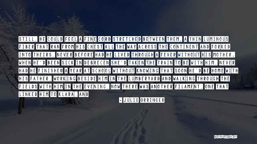 One Thing Quotes By Julie Orringer One Thing Quotes By Julie Orringer