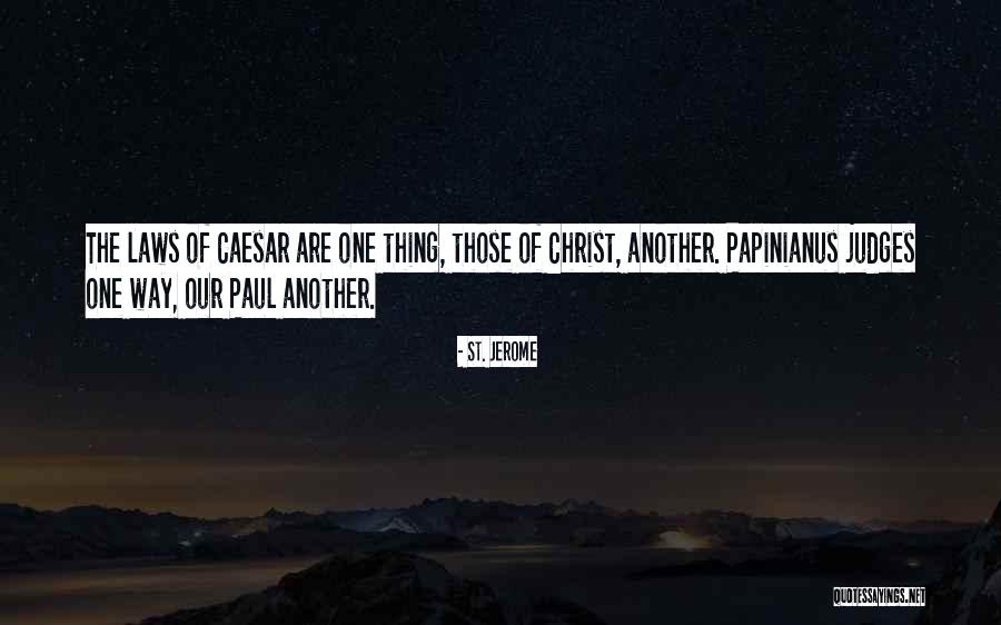 One Thing Quotes By St. Jerome One Thing Quotes By St. Jerome
