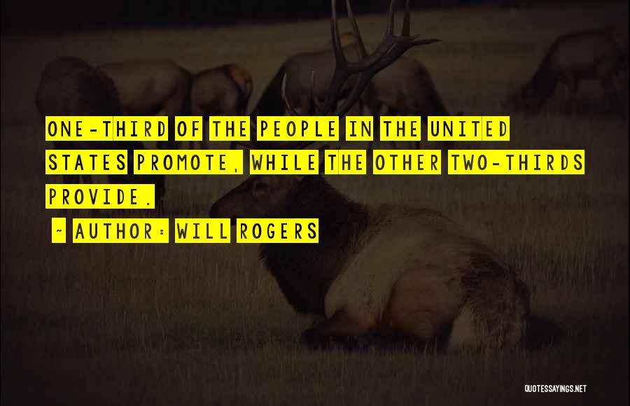 One Two Quotes By Will Rogers