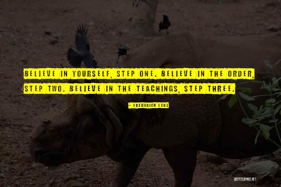 One Two Three Quotes By Frederick Lenz One Two Three Quotes By Frederick Lenz