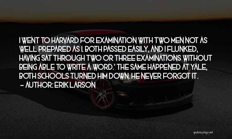 One Two Three Word Quotes By Erik Larson