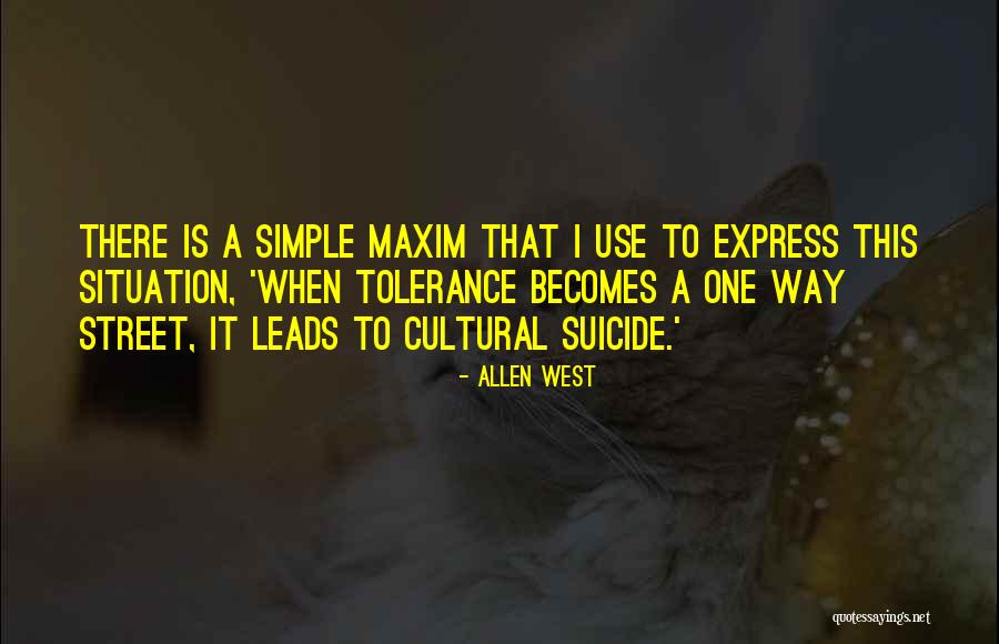 One Way Street Quotes By Allen West One Way Street Quotes By Allen West