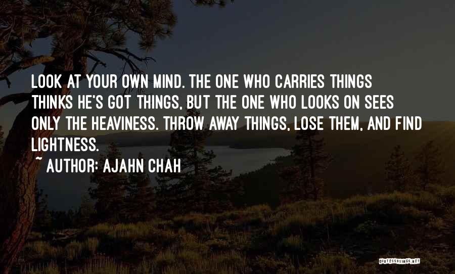 One Who Got Away Quotes By Ajahn Chah