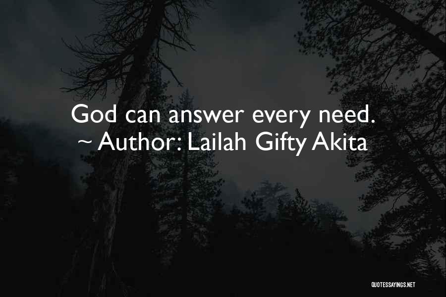 One Word Answers Quotes By Lailah Gifty Akita