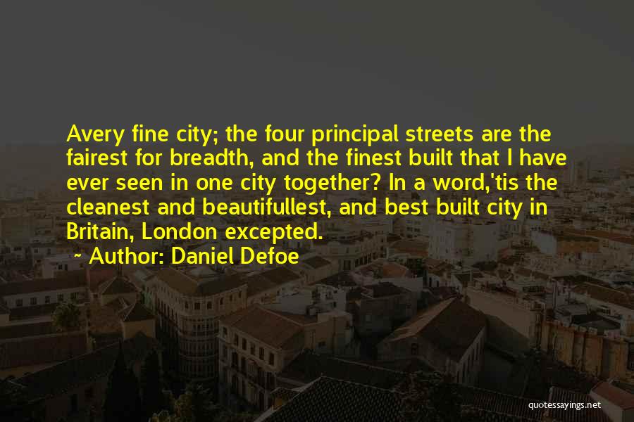 One Word Best Quotes By Daniel Defoe