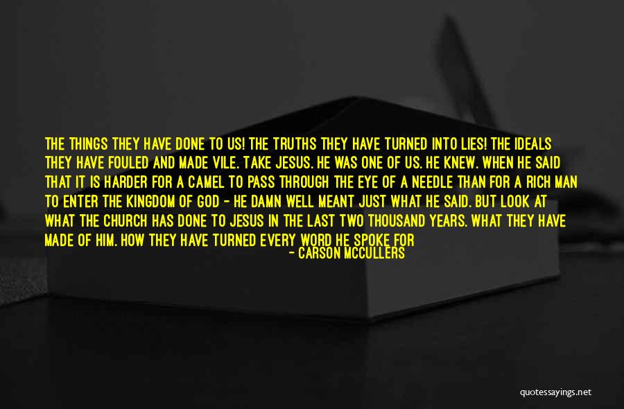 One Word Jesus Quotes By Carson McCullers One Word Jesus Quotes By Carson McCullers