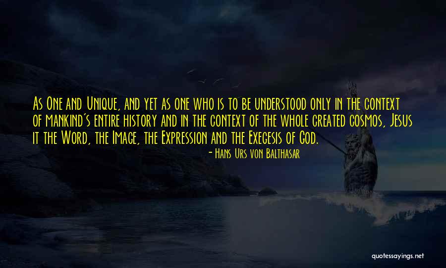 One Word Jesus Quotes By Hans Urs Von Balthasar One Word Jesus Quotes By Hans Urs Von Balthasar